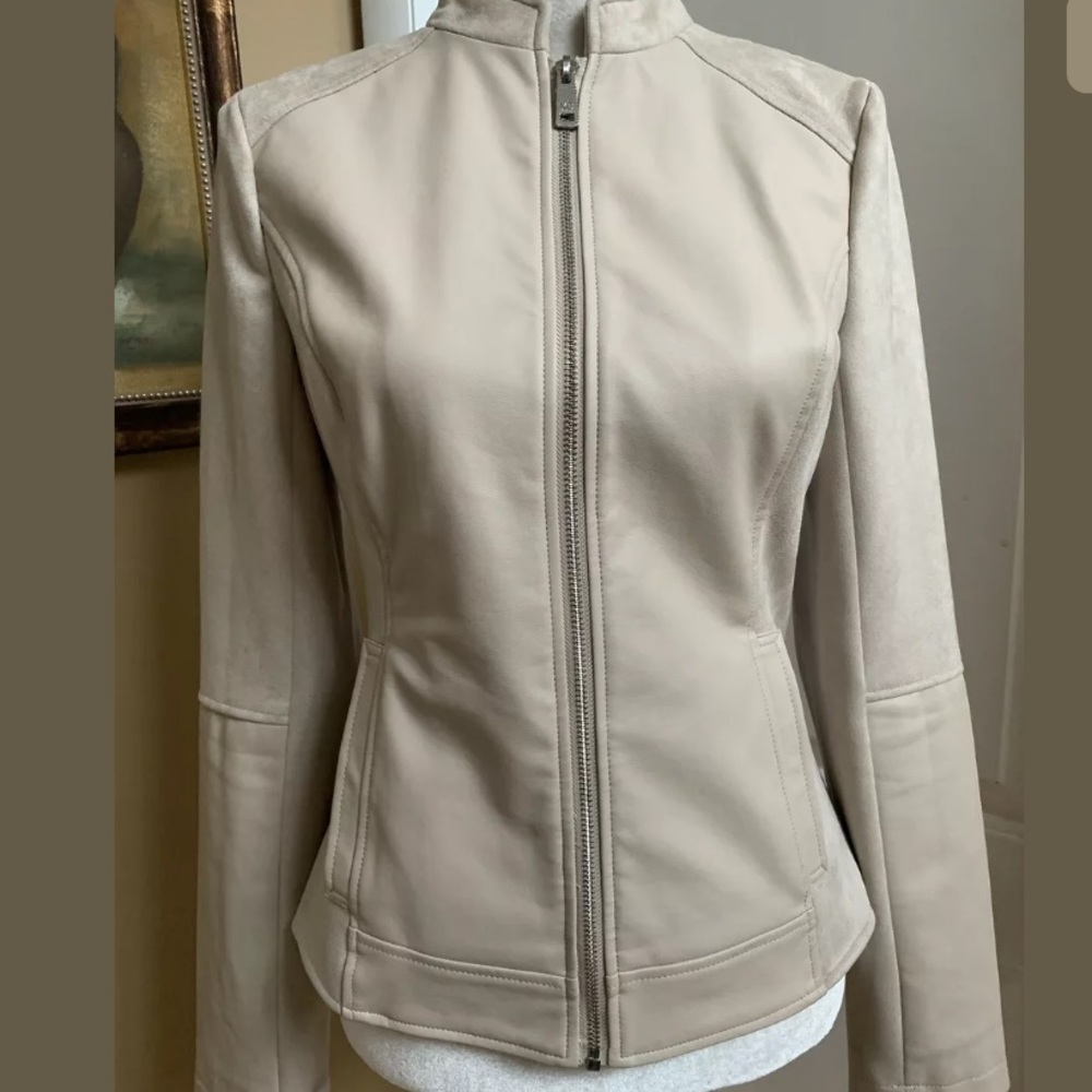 Kenneth Cole NWT $195 Beige Jacket S